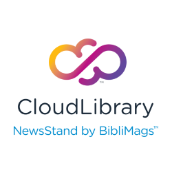 red text says "cloud library" in a logo.
